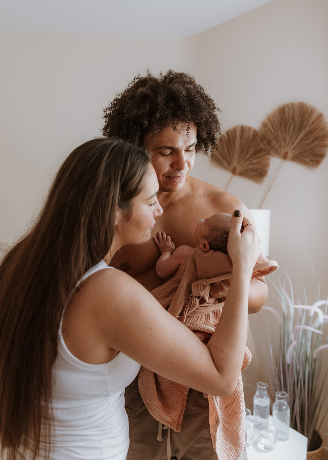 Parents et nouveau-né